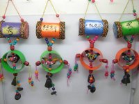 1Pc Dongba Waist Drum Wind Chime Ornament Wholesale 1Pc Dongba Waist Drum Wind Chime Ornament Wholesale