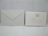 10Pcs New Wedding Invitation Heart on Rose