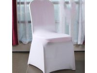 5X White Spandex Chair Cover Stretch Cover for Wedding Party