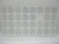 500X Silver Heart Envelope Sticker Seals for Wedding Invitations