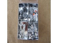 1Set Silver Christmas Pendant Hanging Ornament Decoration