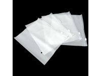 30Pcs Frosted Resealable Zip Lock Bag Plastic Bag 32x22cm