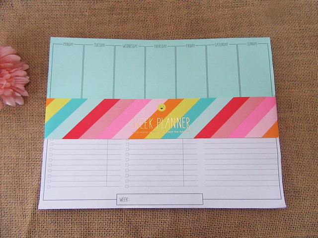 1Pc Week Planner To-Do List Planner for the Whole Week Schedule 1Pc Week Planner To-Do List Planner for the Whole Week Schedule