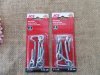 6Sheets x 2Sets Screw Eye Hooks Self Tapping Screws Hanger Ring 6Sheets x 2Sets Screw Eye Hooks Self Tapping Screws Hanger Ring