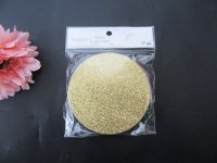 3sheet x 12pcs Shiny Coasters Table Top Drink Mat Holder