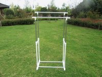 1Pc Portable Clotheshorse Cloth Coat Hanger Hanging 780x1300mm