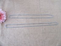 24Strings Unisex Finished Wheat Chain DIY Jewelry Necklace Chain