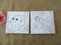 5Pcs Colour In Canvas Artist Painting Colouring Drawing Set 15x1