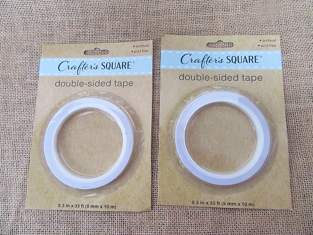 12Pcs x 10M Double Sided Self Adhesive Sticky Tape 8mm Wide 12Pcs x 10M Double Sided Self Adhesive Sticky Tape 8mm Wide