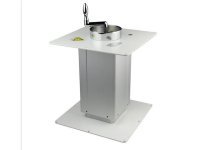 1X Aluminum Square Hand Operate Adjustable Height Camper Van Car