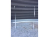 1X White Square Wedding Arch Backdrop Stand Party Background Sup