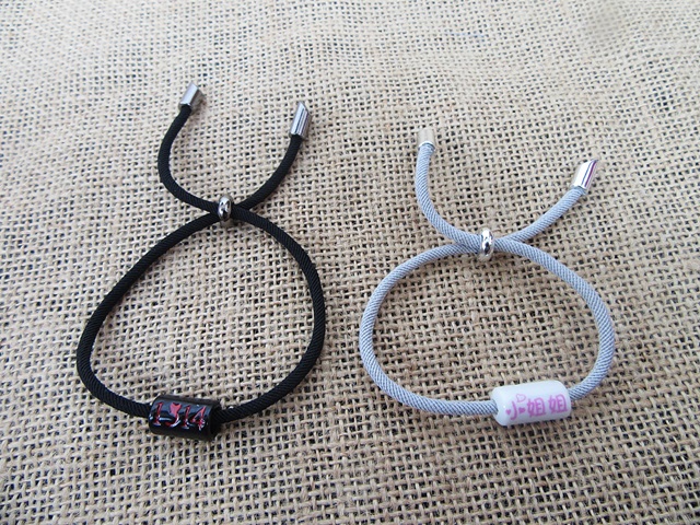 5Sheet x 2Pcs Lovers Tie Up Bracelets - Click Image to Close