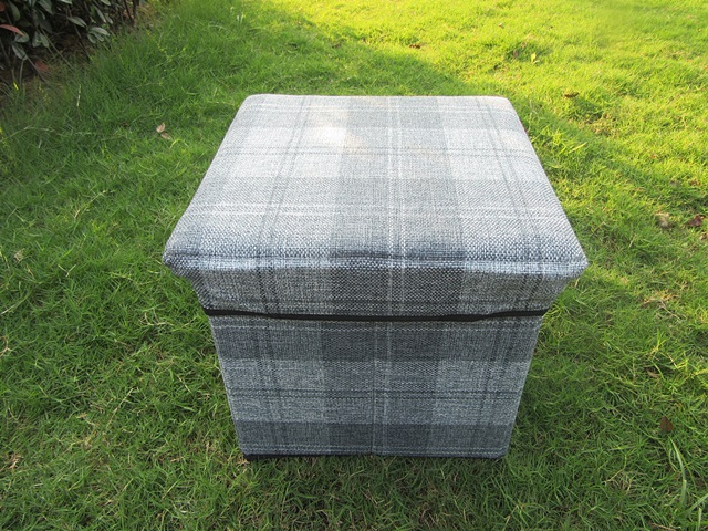 1Pc Collapsible Organizer Storage Box Chest Seat Foot Stool 1Pc Collapsible Organizer Storage Box Chest Seat Foot Stool