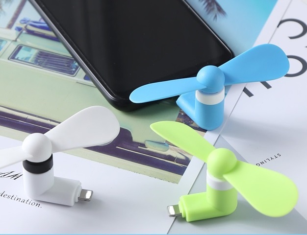 10Pcs Mobile iPhone Fan MINI USB Fan Mobile Cooling Accessories - Click Image to Close