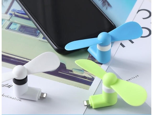 10Pcs Mobile iPhone Fan MINI USB Fan Mobile Cooling Accessories