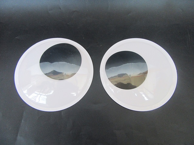 4x2Pcs Adhesive Sticky Giant Wiggle Googly Eyes Sticker Movable - Click Image to Close