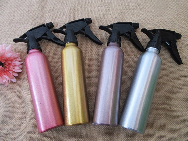 4Pcs Aluminum Spray Bottle Salon Sprayer Water Hair Styling Tool - Click Image to Close
