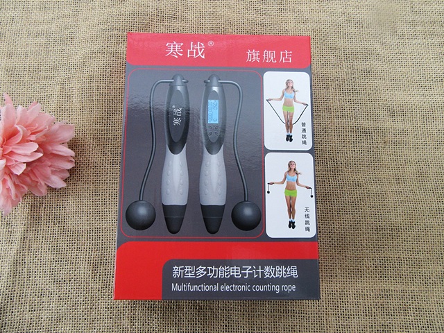 1Set Skipping Rope Electronic Counting Jumping Rope Sports Exerc 1Set Skipping Rope Electronic Counting Jumping Rope Sports Exerc