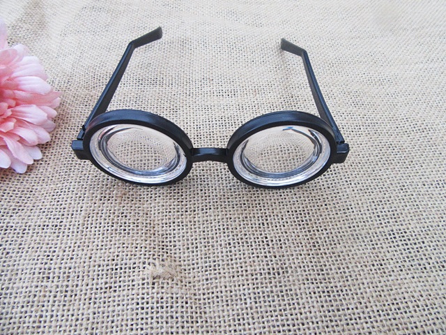6Pcs Thick Lens Nerd Glasses Clear Lens Glasses Funny Eyeglasses - Click Image to Close