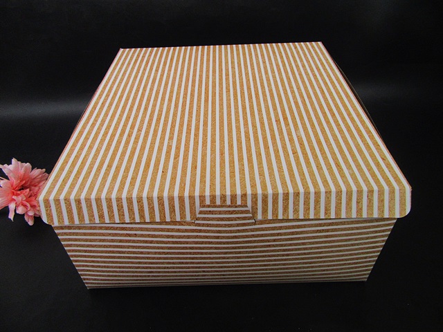 4Pcs New Kraft Paper Box Birthday Cake Box 29x29x14cm - Click Image to Close