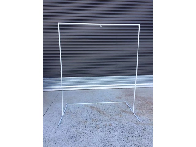 1X White Square Wedding Arch Backdrop Stand Party Background Sup