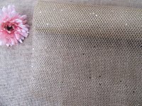 1Roll Dark Ivory Flower Wrapping Florist Gauze Mesh Gift Packagi