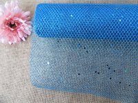 1Roll Royal Blue Flower Wrapping Florist Gauze Mesh Gift Packagi