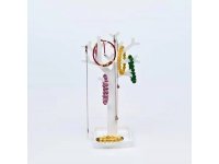 1Pc White Tree Earring Necklace Bracelet Jewellery Display Stand
