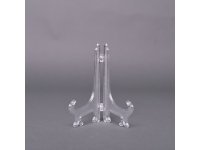 2x10 Clear Plate Display Holders Dish Rack 13.5cm 2x10 Clear Plate Display Holders Dish Rack 13.5cm