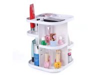 1Set 360 Revolving Universal Cosmetic Make up Storage Box Deskto