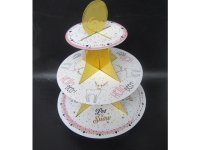 1Set 3Tier Cupcake Muffin Dessert Stand Wedding Birthday Favor