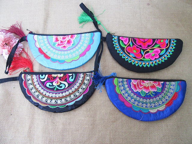 10Pcs Handmade Tibet Style Embroidered Handbag Hippie Bag - Click Image to Close