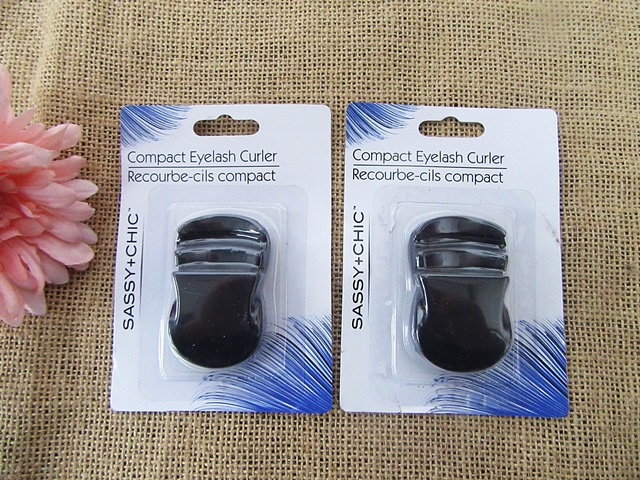 12Pcs Compact Eyelash Curler Cosmetic Tool Eye Makeup Tool - Click Image to Close