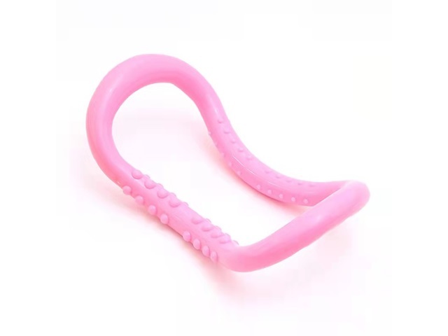 2Pcs Pink Yoga Training Ring Resistance Stretch Support Circle H - Click Image to Close