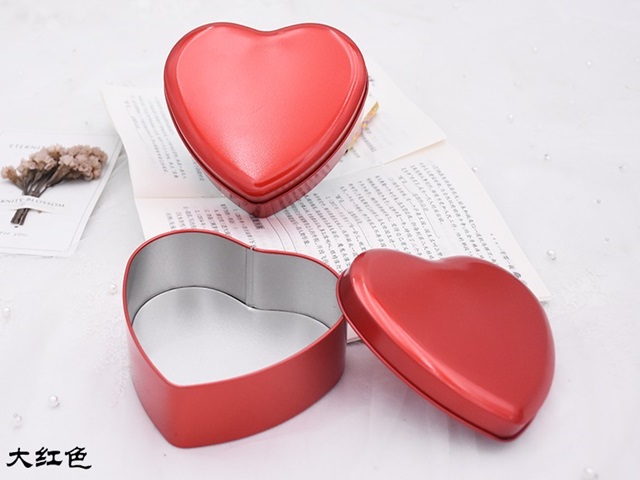 12Pcs Red Heart Boxes Storage Case Jewellery Wedding Gift Box - Click Image to Close