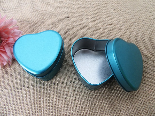 12Pcs Blue Heart Boxes Storage Case Jewellery Wedding Gift Box - Click Image to Close