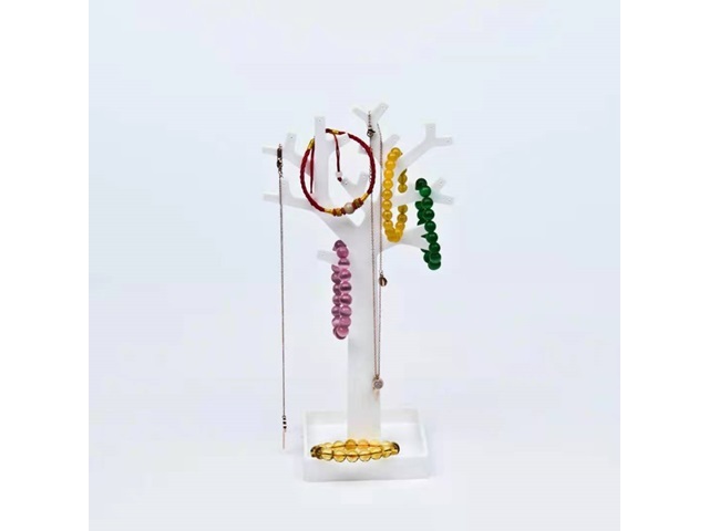 1Pc White Tree Earring Necklace Bracelet Jewellery Display Stand