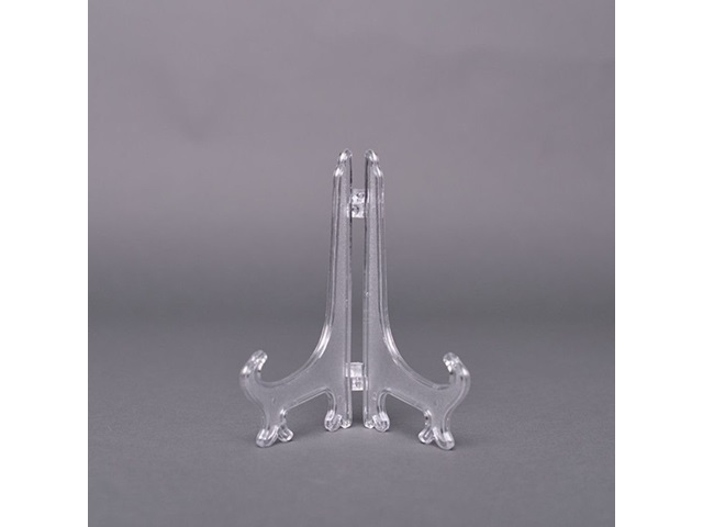 2x10 Clear Plate Display Holders Dish Rack 13.5cm