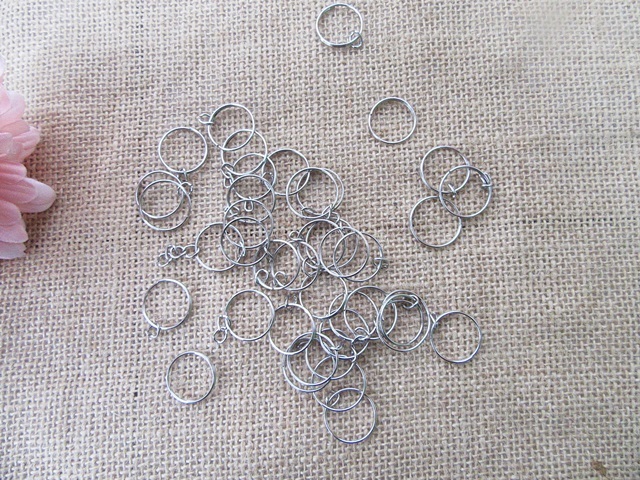 480g Nickel Plated Split Ring Split Key Rings 18mm