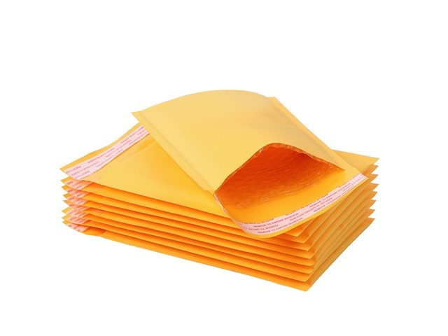 50Pcs Padded Post Bubble Bag Lined Mailers 17x9cm