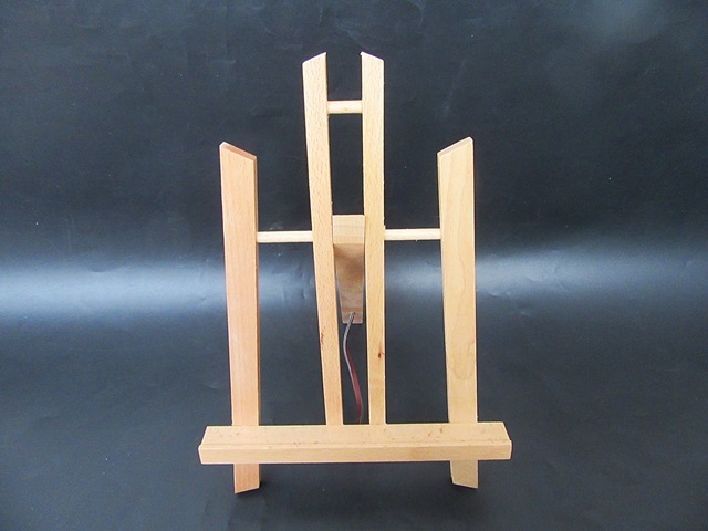 1X Oak Table Top Professional Easel Frame Painting Art Display 1X Oak Table Top Professional Easel Frame Painting Art Display