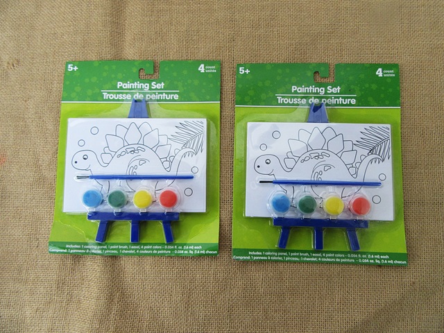 4Sets Dinosaur Painting Set Painting Kit for Kids DIY Painting C - Click Image to Close