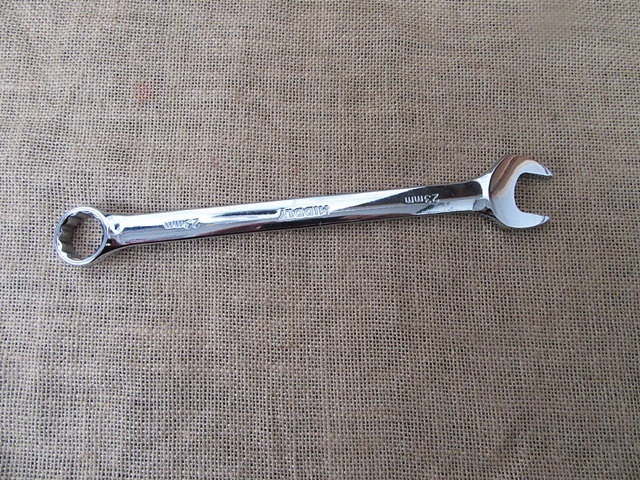 1Pc Combination Ratchet Ring & Open End Spanner Wrench 23mm 1Pc Combination Ratchet Ring & Open End Spanner Wrench 23mm