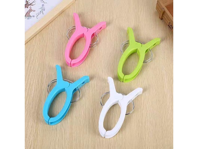 6Pcs Colorful Clips Clothes Pegs Clothes Pin Mixed Color - Click Image to Close