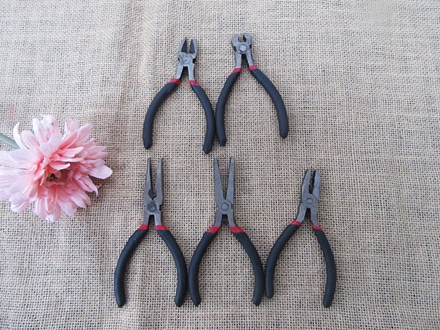 1Set X 5pcs New Mini Pliers Jewellery Tool Assorted - Click Image to Close