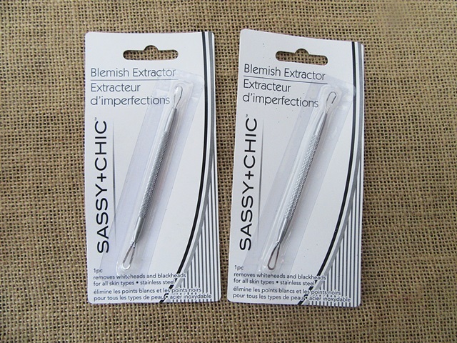 12Pcs Blemish Extractor Tool Blackhead Remover Acne Pimple Pore