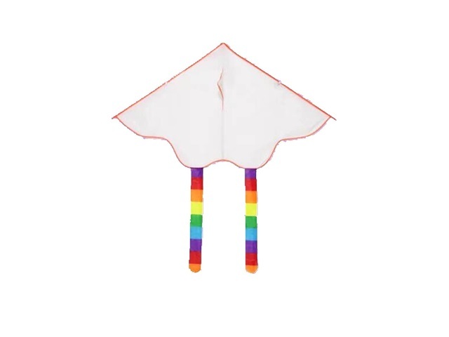 10Pcs Vivid Stunt Butterfly Triangle Kite Lines Reel Outdoor