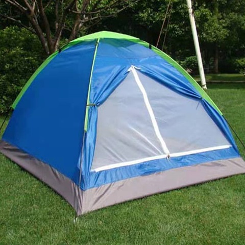 Outdoor 2 Person Portable Pop Up Hiking Camping Tent Waterproof - Click Image to Close