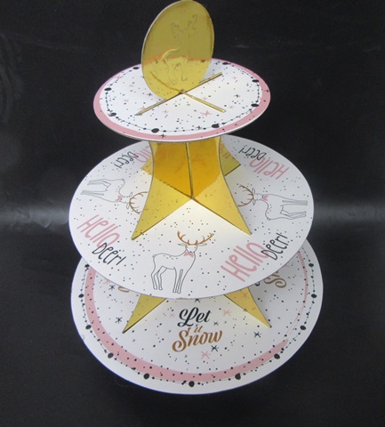 1Set 3Tier Cupcake Muffin Dessert Stand Wedding Birthday Favor - Click Image to Close