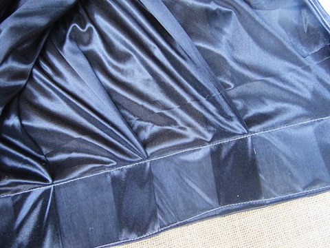 1X Black Silk Cloth Wedding Party Backdrop Curtain Drapes - Click Image to Close